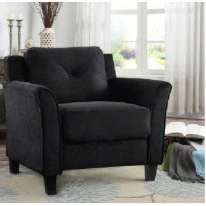 Life Black - Màu Đen : Ghế Sofa Đơn - Ngang 86cm